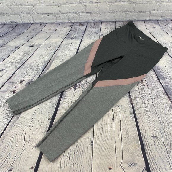 Old Navy Pants - Old Navy Active Go Dry Gray Legging Yoga Pants